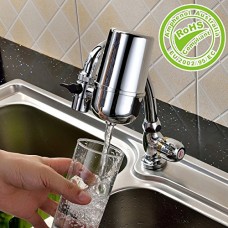 MoonSpect Faucet Water Filter Water filter System  5 Stage Water Filtration Faucet Mount Water Purifier Filter Water Purifying Device for Home Kitchen - B07BBNSLW8
